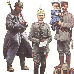German uniforms World War One