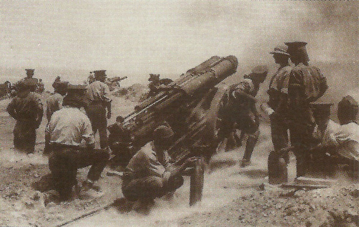Diary February 10, 1917 16 attery of British 60-pounder guns