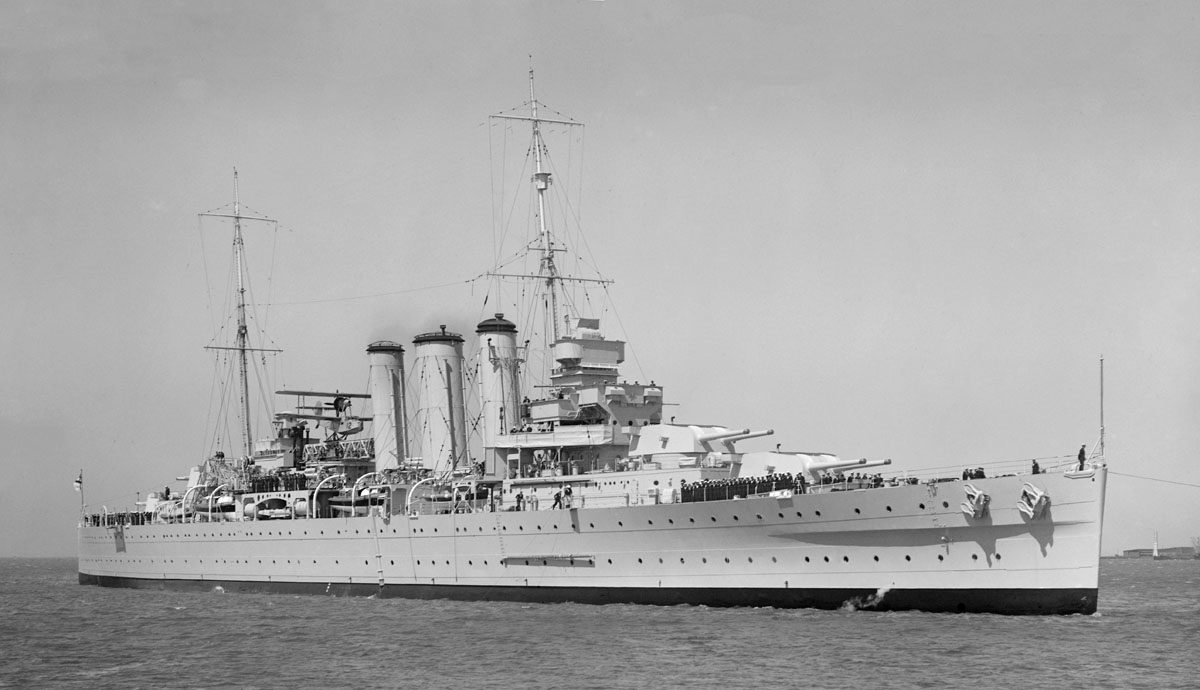Diary February 12, 1942 6 cruiser 'Australia'