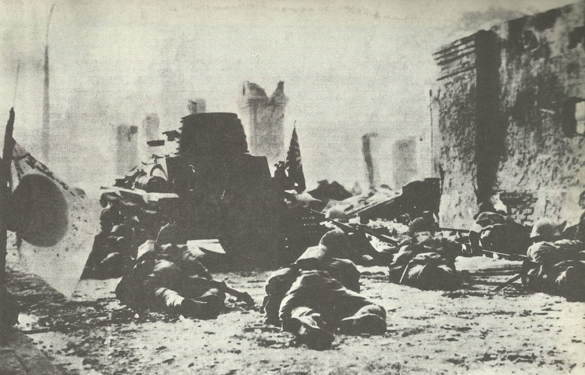 Diary February 13, 1942 2 Japanese troops in Singapur