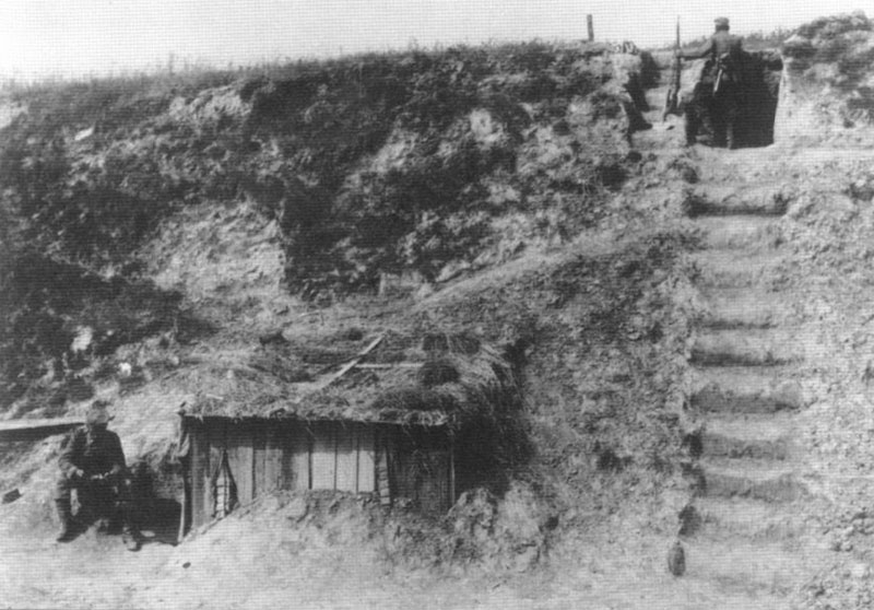 Diary February 4, 1917 40 section of the Siegfried Line