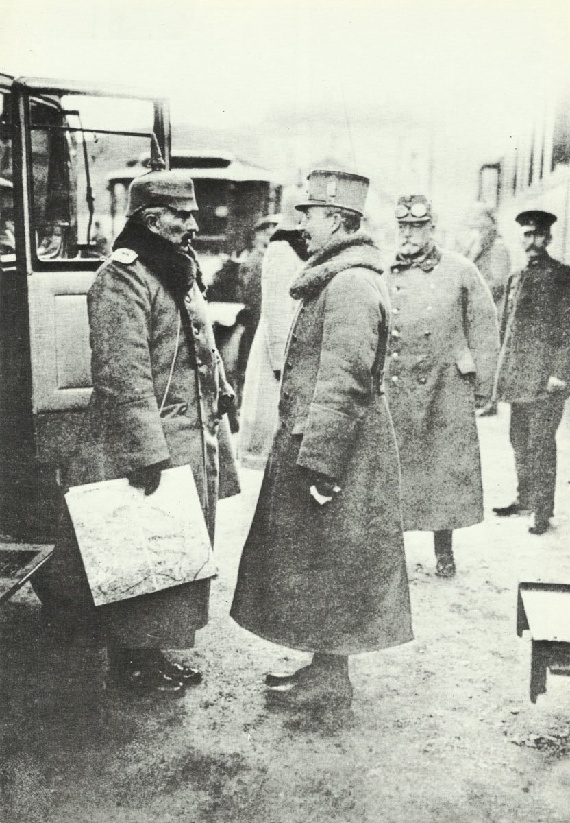 Diary February 12, 1917 8 Kaiser Wilhelm II of Germany (left) and Emperor Charles I of Austria-Hungary (right)