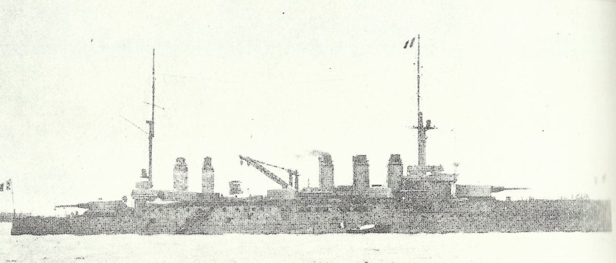 Frech battleship 'Danton'