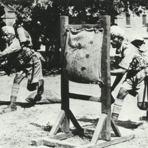 Training of Indian garrison troops