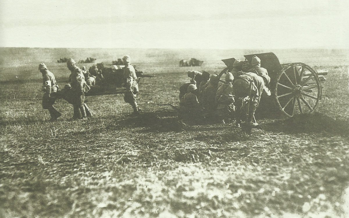 Diary March 26, 1917 10 urkish artillery battery fires on British troops