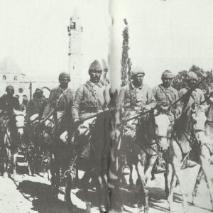 column of Turkish cavalry