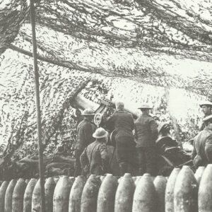 British 12-inch howitzer at Arras