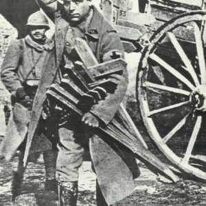 Wooden crosses for French soldiers