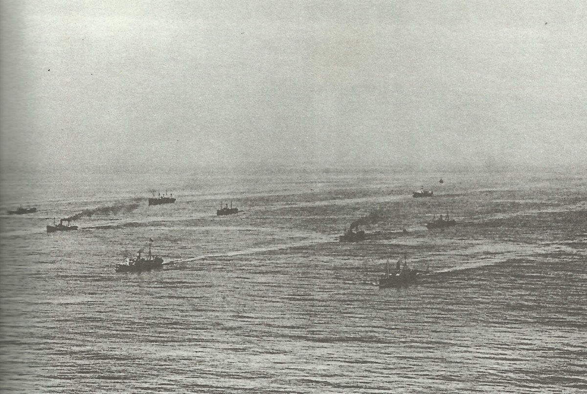 convoy of merchant ships