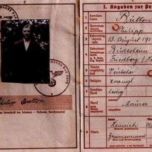 German military passport Wehrmacht
