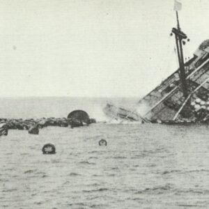 French freighter sinks