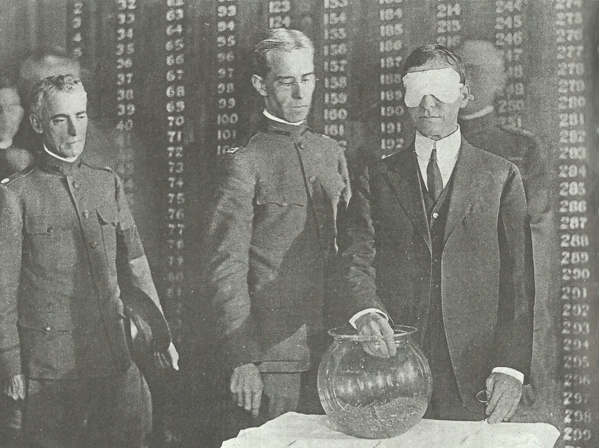 Diary May 18, 1917 26 selective conscription act