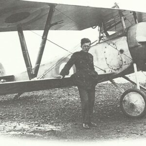 Billy Bishop in front of his Nieuport 17