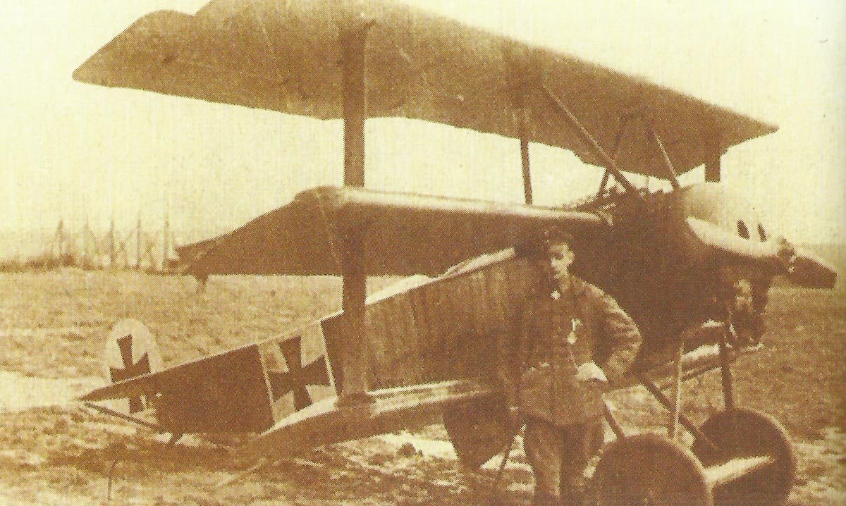 Heinrich Gontermann Fokker Dr I