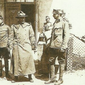 US military observer on a visit of the Austro-Hungarian lines