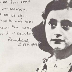 Anne Frank in October 1942