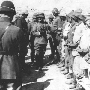 Turkish troops in Palestine