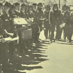 briefing of Japanese aircraft crews