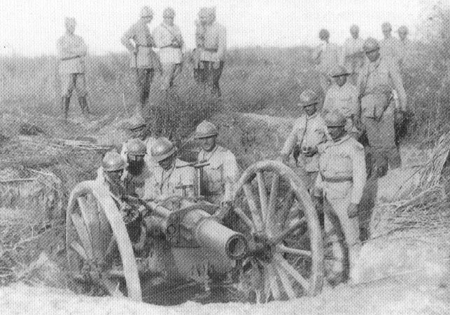 Rumanian gunners
