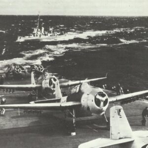 Dauntless dive bombers on a US carrier