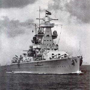 cruiser 'Admiral Scheer'