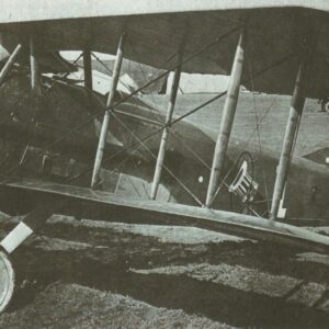 Eddie Rickenbacker with his Spad XIII