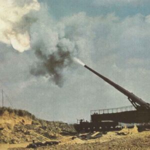 German long-range railway gun 'Langer Bruno'