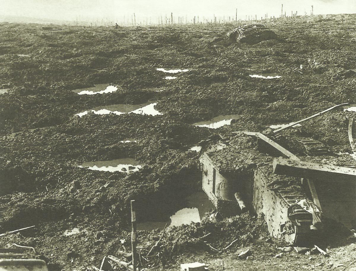 Diary August 22, 1917 20 battlefield of Ypres