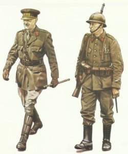 Soldiers Belgian Army, 1940
