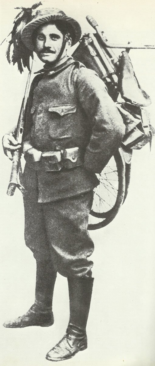 Diary August 21, 1917 24 Bersaglieri, crack troops of the Italian army