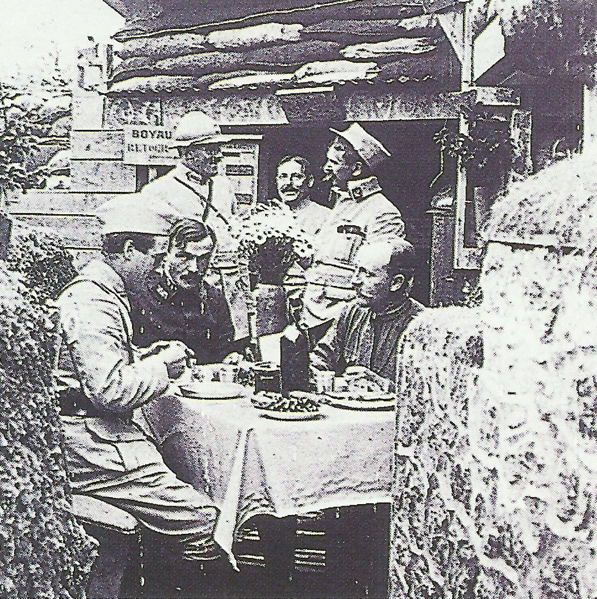 Diary August 24, 1917 12 French officers try to spread optimism