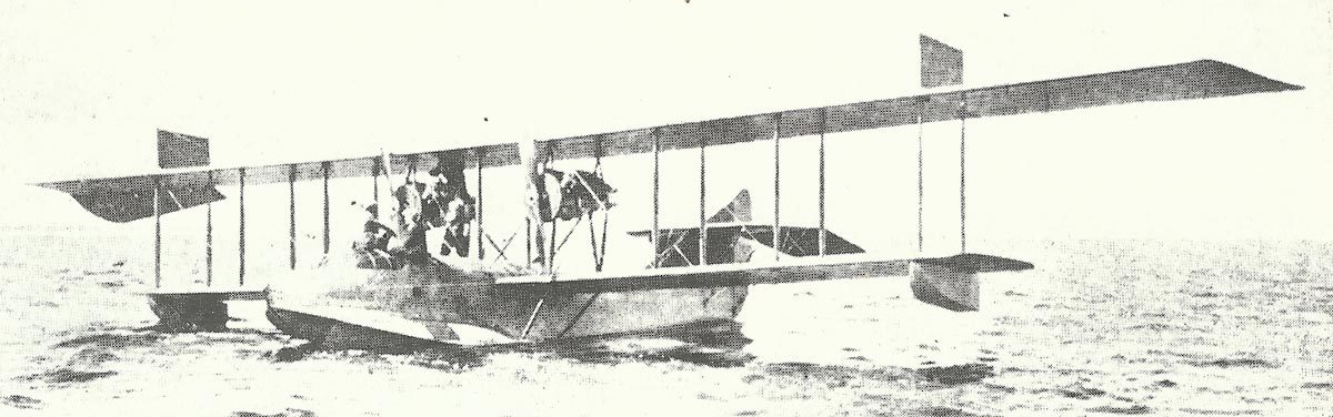 Diary September 22, 1917 36 Curtiss H12 America flying boat
