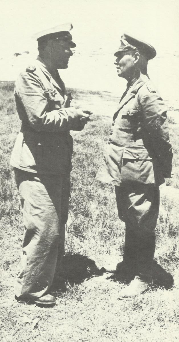 Kesselring with Rommel