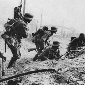 German assault party at Stalingrad.