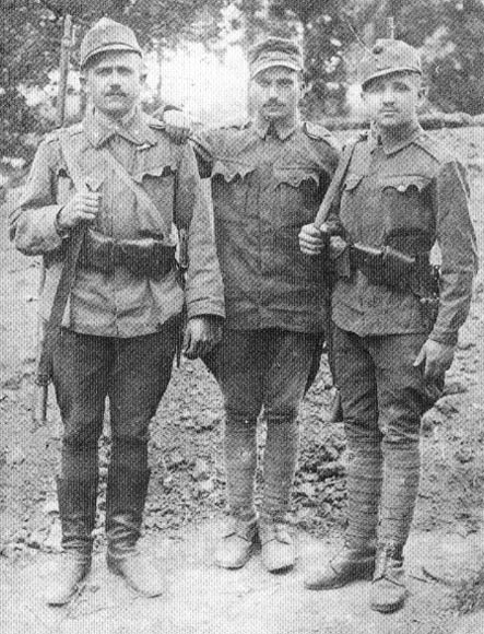 Diary September 7, 1917 30 soldiers of the Austro-Hungarian army