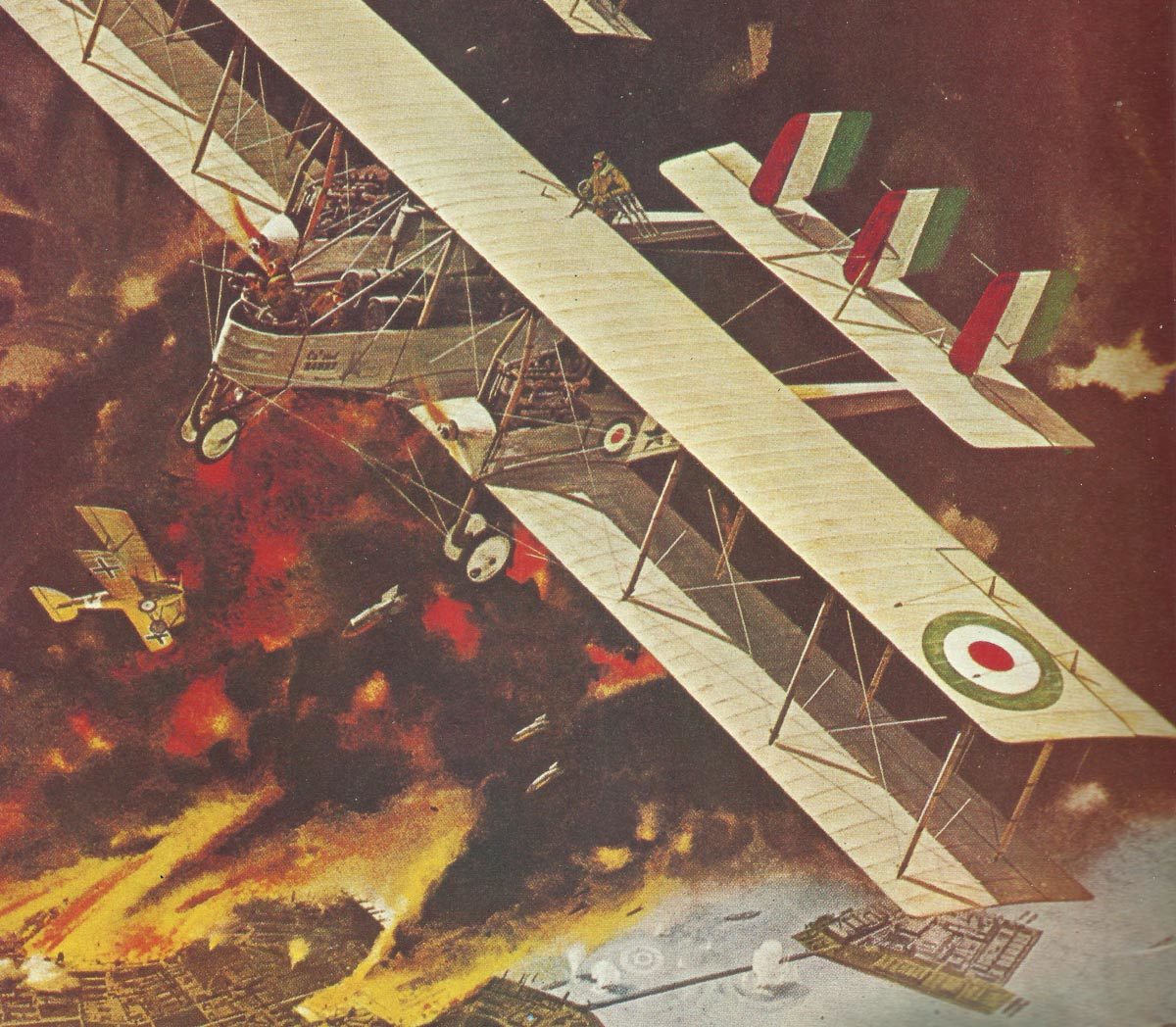 Diary September 2, 1917 14 bombing raid on Pola