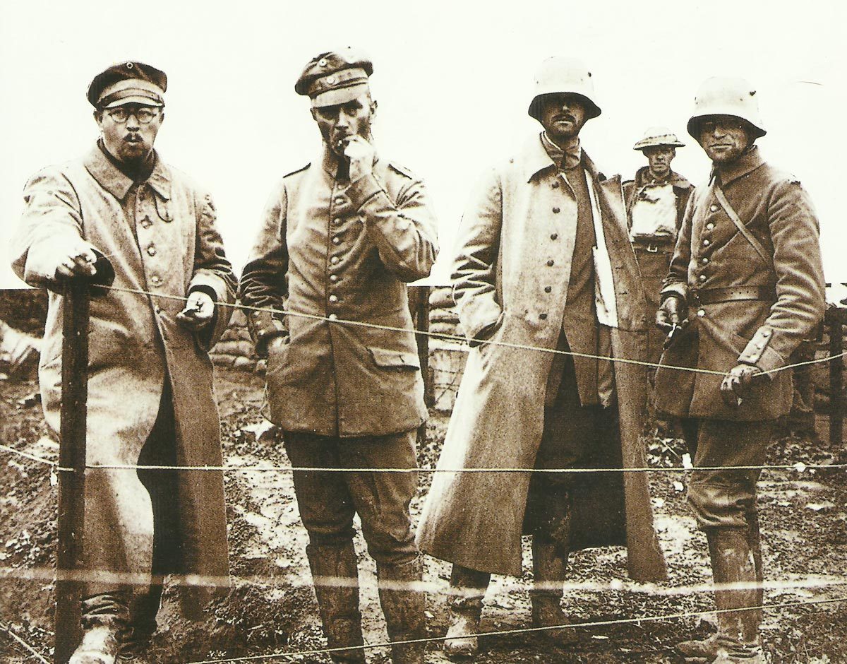 Diary September 21, 1917 40 German PoWs