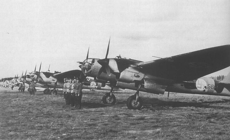 Bomber squadron of the Finnish Air Force