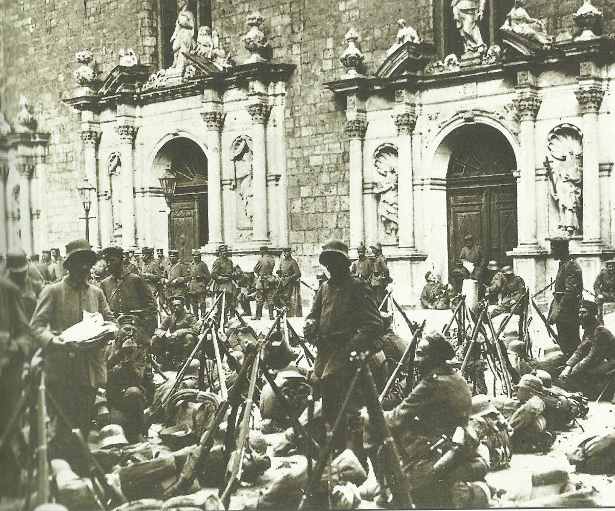 Diary September 3, 1917 10 German troops in Riga