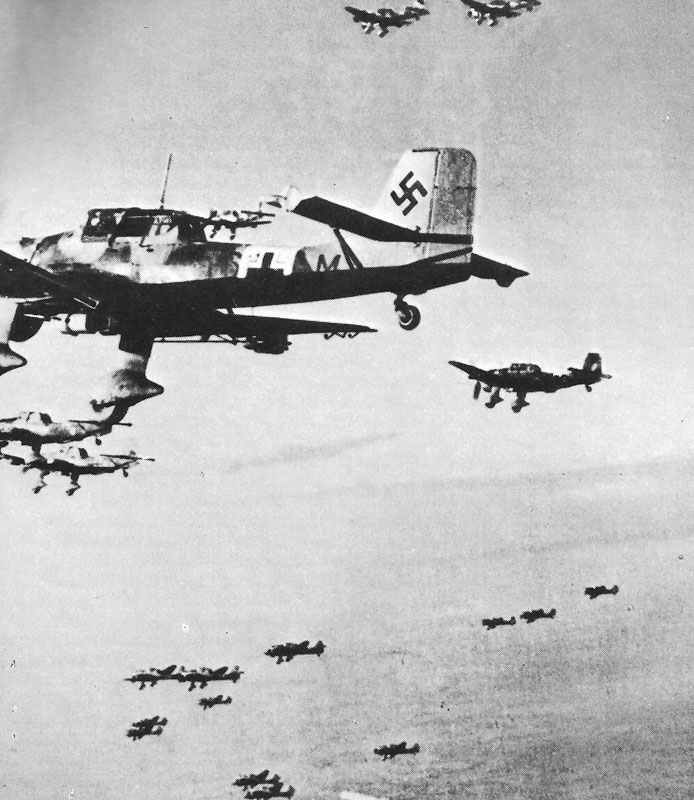 Stuka formation North Africa