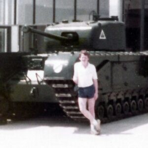 Churchill tank at RAC Tank Museum