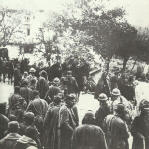 Retreat of Italian troops after the Battle of Caporetto