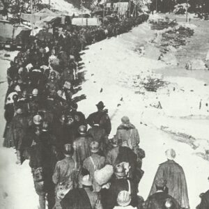 Column of Italian soldiers who had been captured