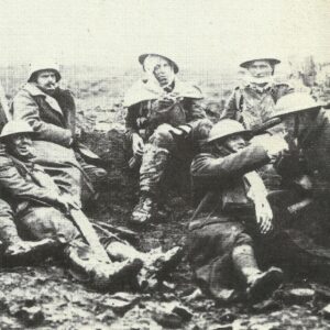 Canadian and German 'walking wounded'