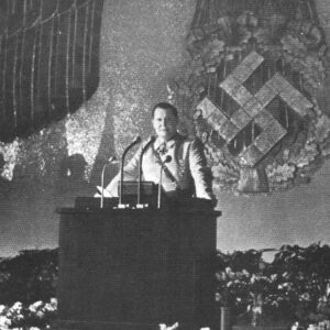 Goering speaks for the tenth anniversary of the Nazi regime