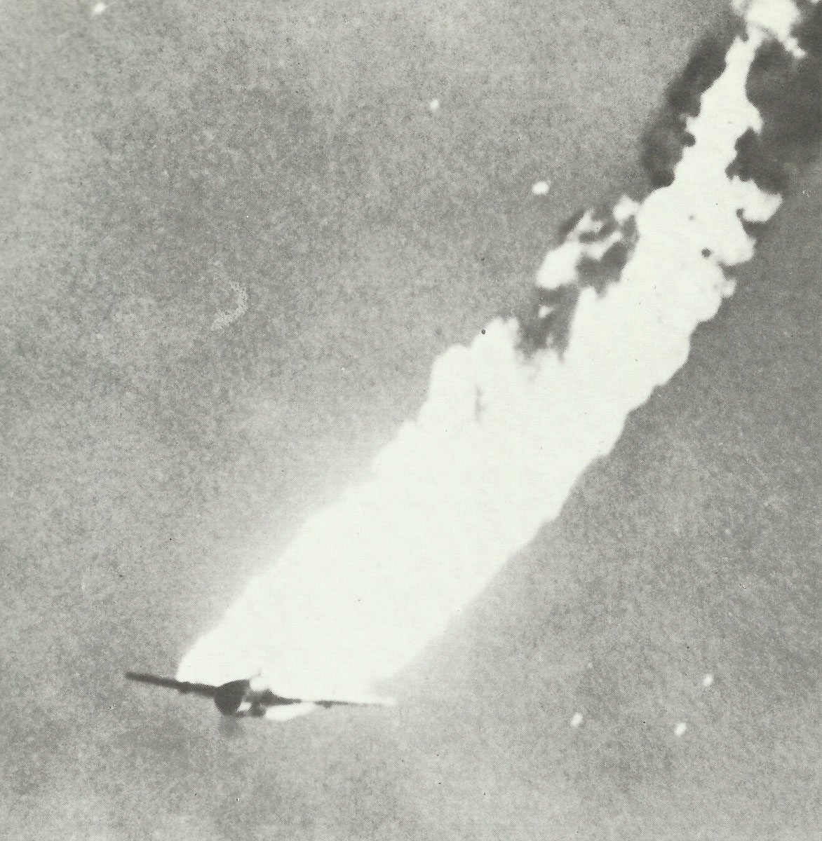 Diary January 29, 1943 22 burning Japanese torpedo bomber