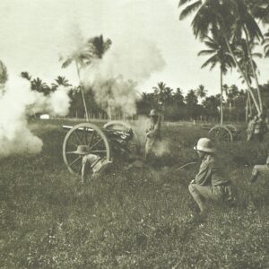 light field gun of the German Schutztruppe