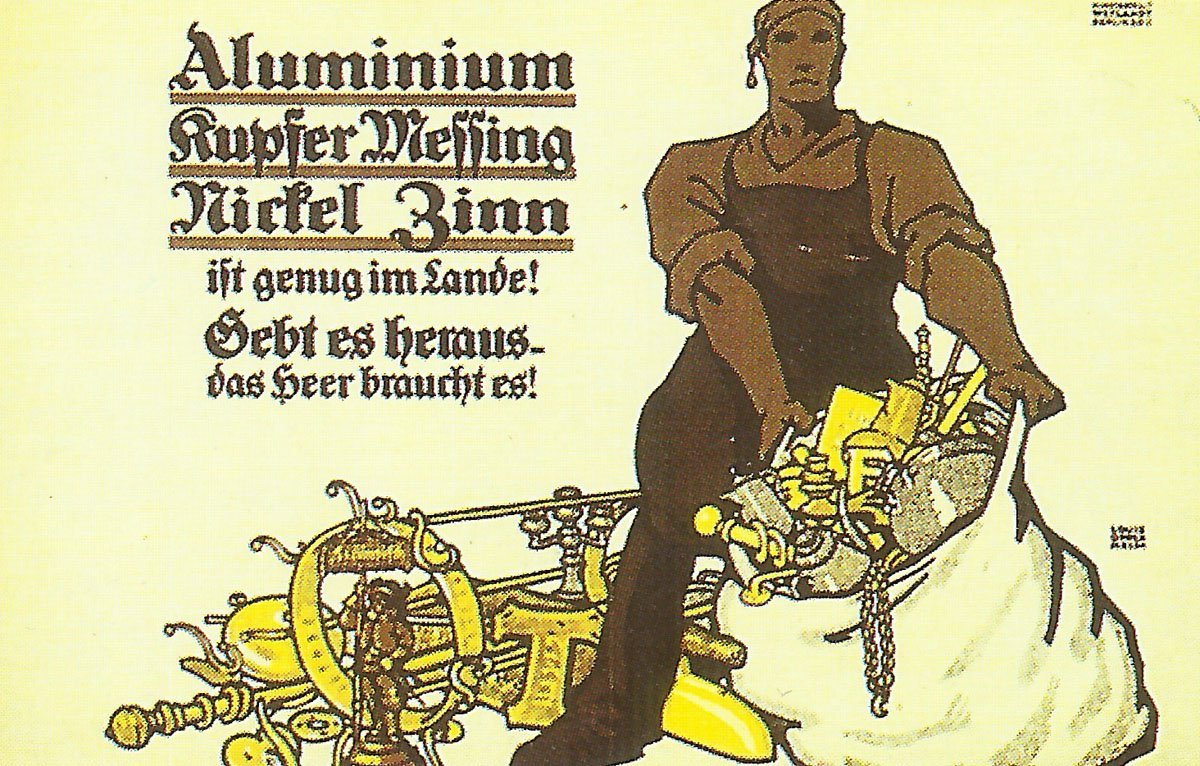 Poster calling on the population to support arms production