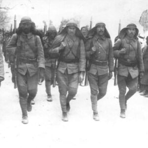 Arab infantry of the Turk army