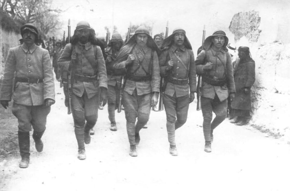 Arab infantry of the Turk army
